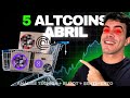 5 altcoins para comprar neste ms de abril