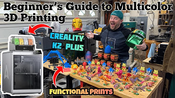 Beginners Guide to Multicolor 3D Printing: Creality K2 Plus