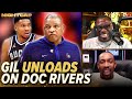 Gilbert arenas tells shannon sharpe why he cant stand new bucks head coach doc rivers  nightcap