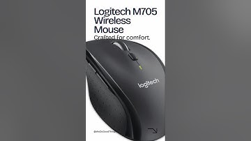 Logitech M705 Marathon Wireless Mouse – 1000 DPI, 5 Programmable Buttons, 3-Year Battery Life