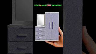 How To make mini wardrobe #HowToMakeMiniWardrobe #Montagem alquimia