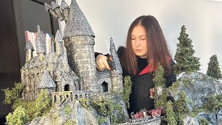 I Built ‘Harry Potter’ Hogwarts Castle Miniature From Cardboard Boxes