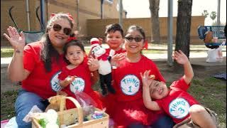 De La Viña Elem hosted a Family Reading Picnic where parents joined students for lunch & reading!