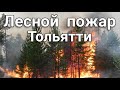 Сильный пожар в Самарской области, Тольятти 11 июля 2021