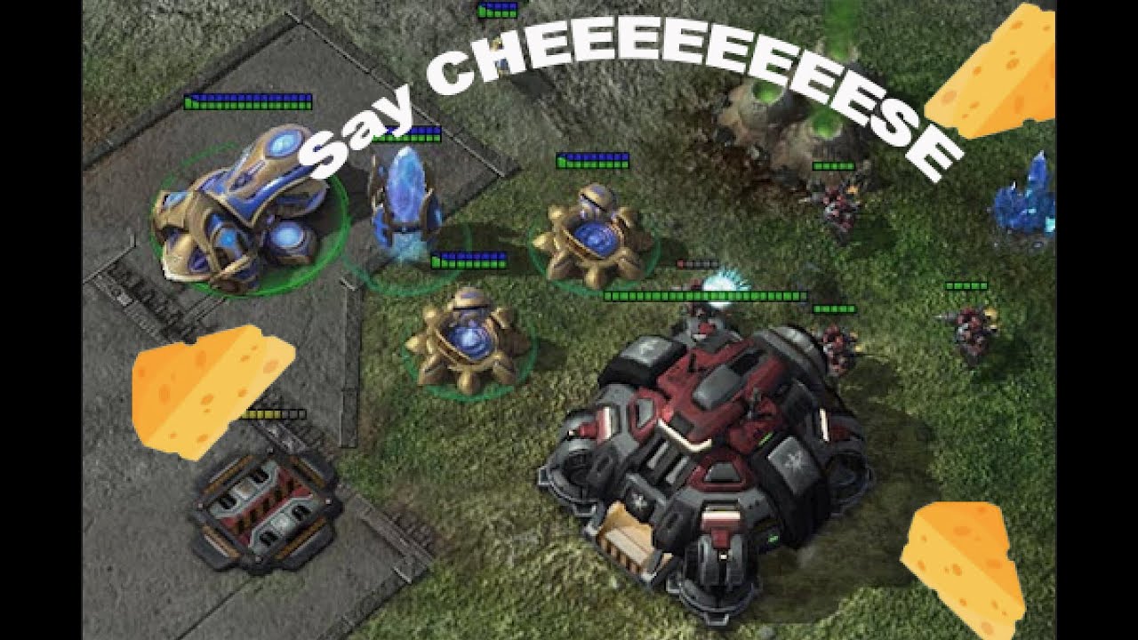 SC2 Replay TvP Cheese - YouTube