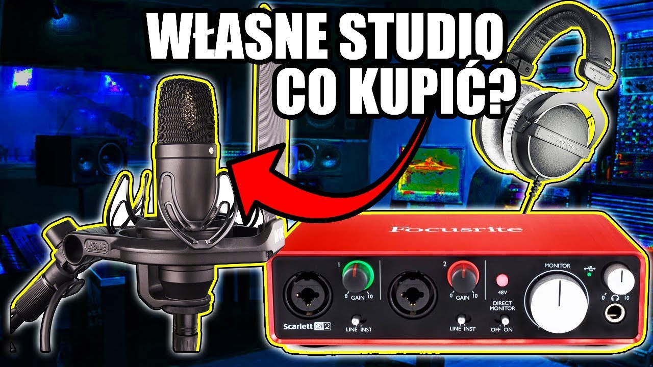 ZBUDOWAŁEM STUDIO W POKOJU / JAKI SPRZĘT DO NAGRYWANIA RAPU? / NAGRYWAM PŁYTĘ odsłuch douszny