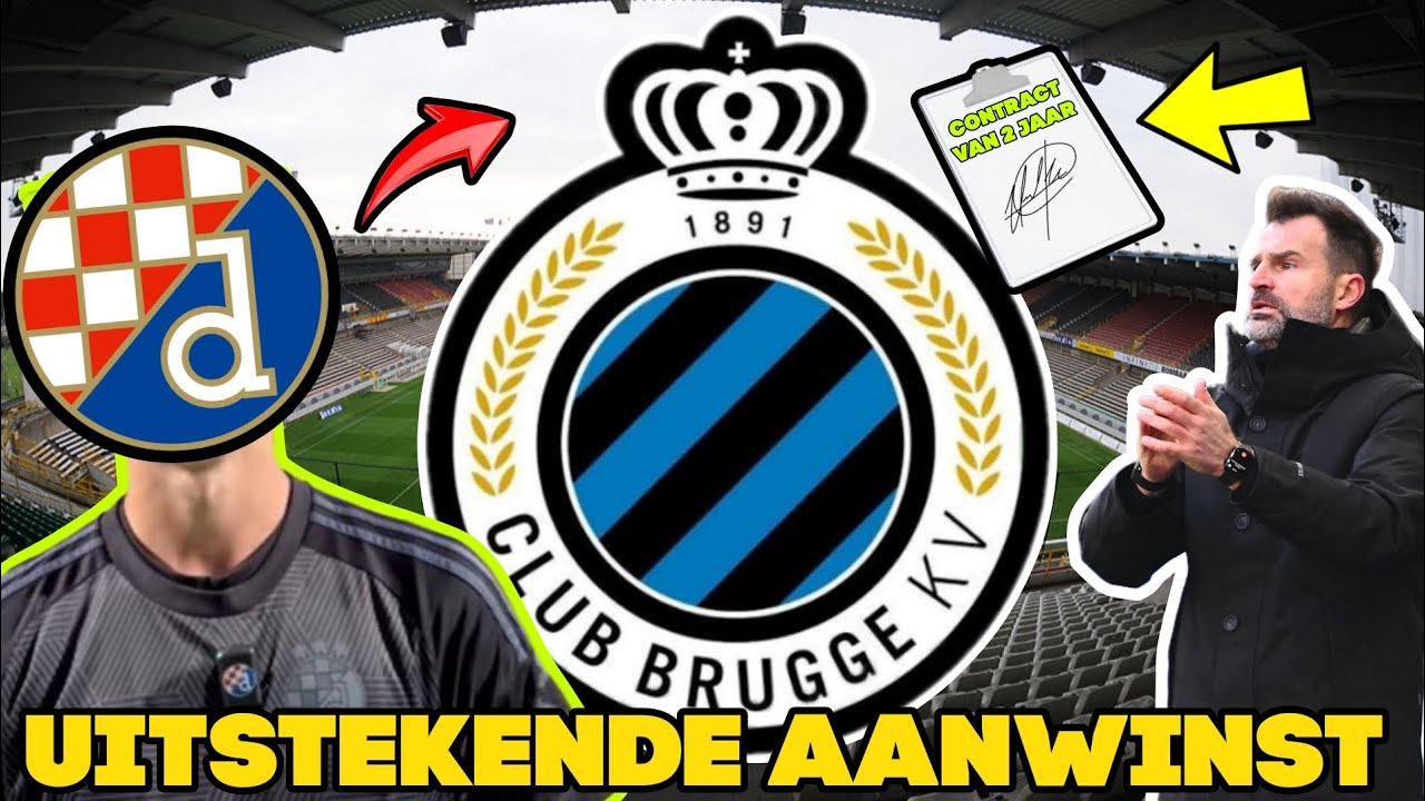 💥 UITSTEKEND NIEUWS! EEN NIEUWE AANWINST VOOR CLUB BRUGGE! NIEUWS VAN CLUB BRUGGE VANDAAG!