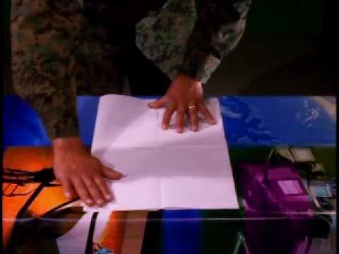 como doblar una carta formal