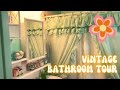 Vintage bathroom tour  1950s style