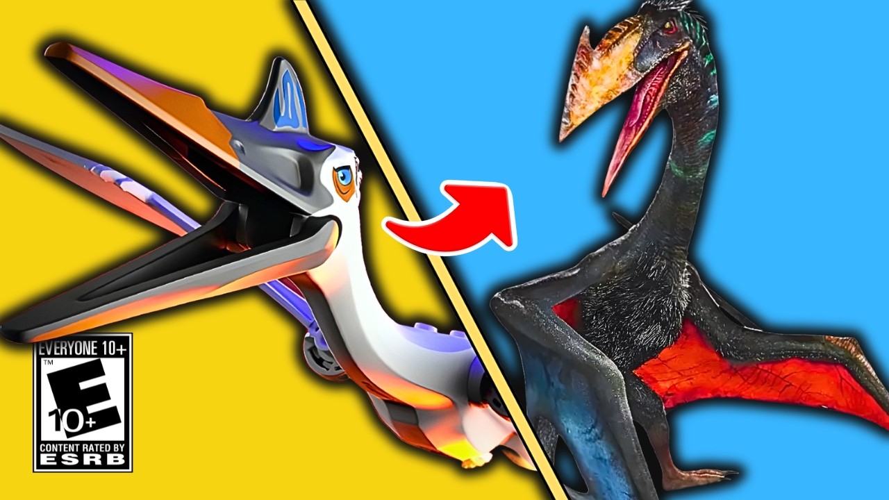 Я перестроил динозавров из «Юрского периода: Возрождение» из LEGO...