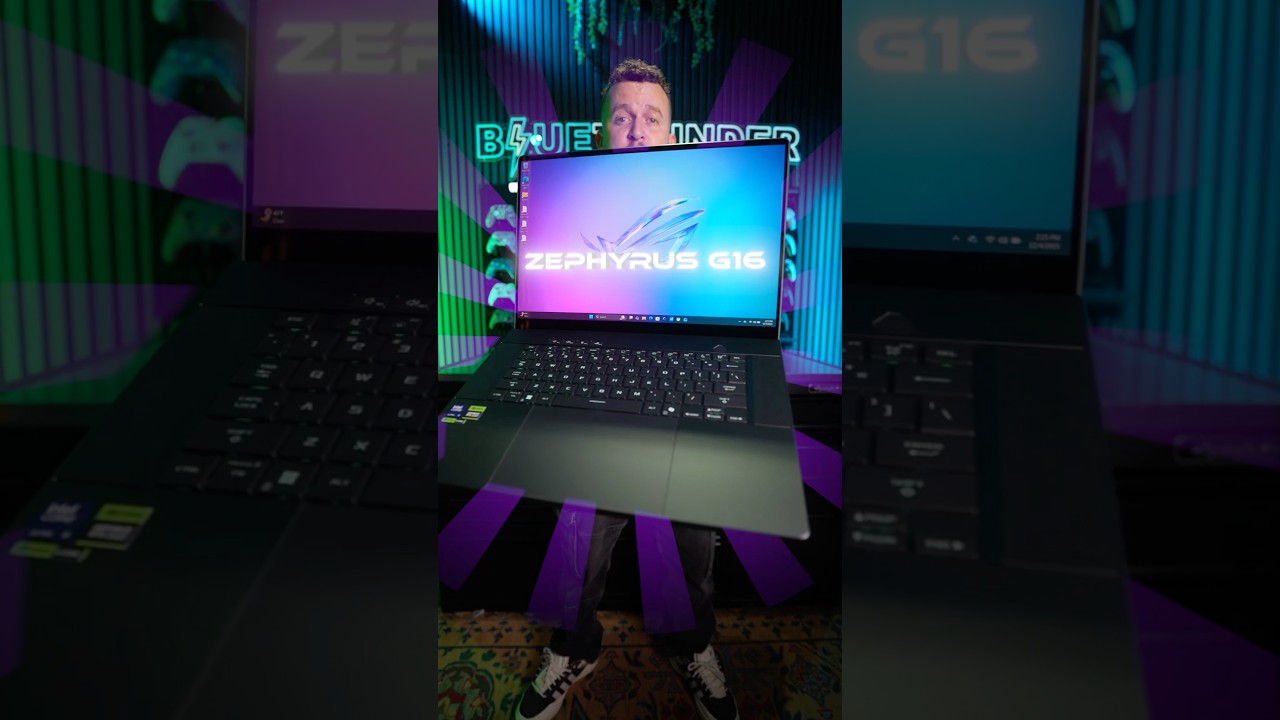 Day 2 of hooking one of you up with some amazing ROG stuff and today we have the ROG Zephyrus G16!