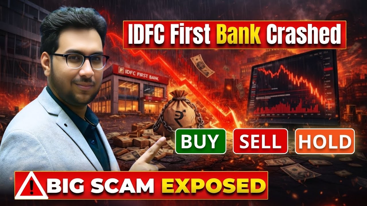 IDFC First Bank Fraud Truth Out! ₹590 Cr Case Explained |Stock Crash – Buy or Stay Away? |AG Analyst