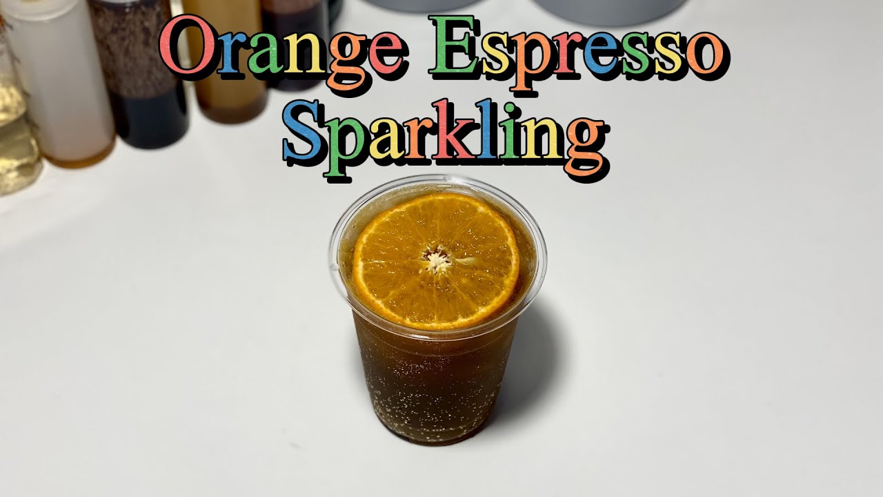 Cafe Vlog EP.1693 | Orange Espresso Sparkling | Matcha Espresso