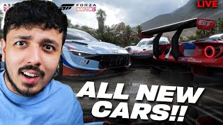 : LIVE | UNLOCKING THE NEW CARS!! SEASONAL JUST DROPPED!! Also Crew has broken glitch