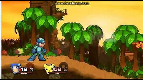 SSF2 Mods - Balanced Mega Man + Pichu Showcase