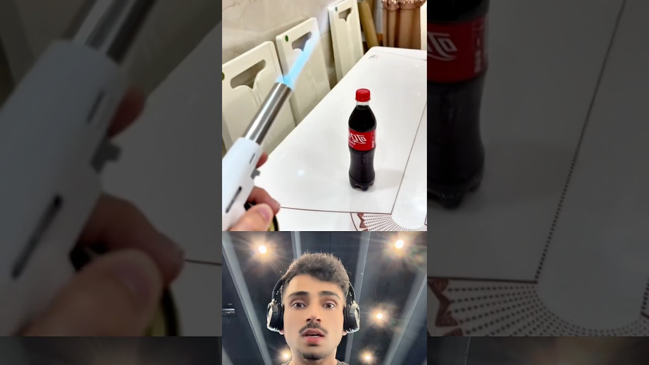 Coca Cola Corre 🏃🏽♂️ lontano dal fuoco 🔥 🔥😂 #ironia #risate #viraleshorts #fahadafzal