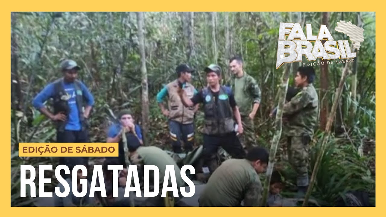 Crianças são encontradas na selva amazônica após 40 dias desaparecidas