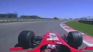 F1 2004 Season - All Onboard Pole Position Laps