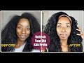 Braid Out on Straight Natural Hair | Old Silk Press