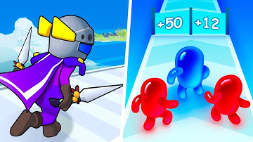 Satisfying Mobile Games in Join Blob Clash , Solo Leveling - Mobile Games Walkthrough New Evolution