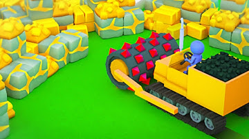 Stone Miner MAX All Level Gameplay Android, iOS