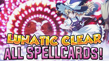 Touhou Azure Reflections - Marisa A: LUNATIC 1CC  + ALL SPELLCARDS! (NO BOMBS)
