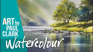 How to paint reflections in watercolour by Paul Clark