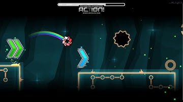 Overture 100% complete All 3 coins by Fault | Fire Gaunglet #3 | Geometry Dash 2.1