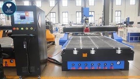 Blue Elephant 1530 ATC CNC ROUTER makes cabinet and cabinet door test video for Australian customer