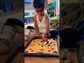 Tiny Champion Playing Carrom 😍 | Cutest Game Ever! #game #shortvideo #kidsvideo #playtime #reels