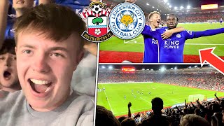 CRAZY SCENES As Leicester SMASH Southampton! Vardy Scores IN 21 Seconds | Southampton 1-4 Leicester