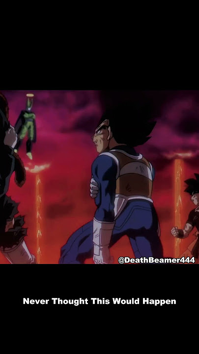 When Cell Saved Both Goku And Vegeta From Death #dbs #dbz #sdbh #cell #goku #vegeta