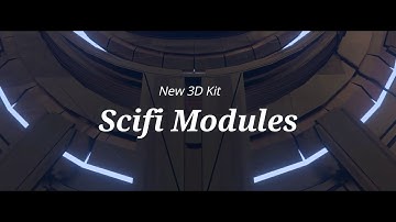 ScifiModule 3D Kit Trailer