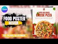Food Poster Design Tutorial | How To Make Poster in Canva for Beginners. 🌟🍕