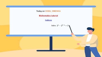 Indices leading to quadratic equation