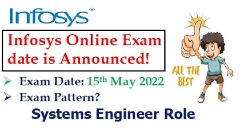 Infosys 15th May 2022 exam Date is announced! | Exam Pattern? | Expected Cut-Off? | Puzzle Solving?