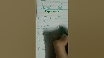 laws of exponents #shorts #viral