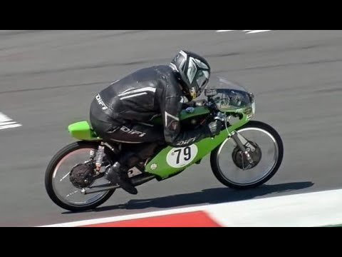 One lap on the circuit on assen on my Kreidler 50cc
