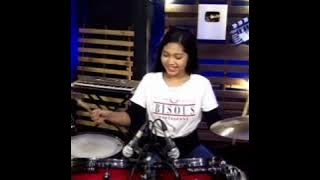 #Viral #tiktok #fyp #coverdrum Nur Amira Syahira 