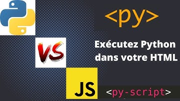 PyScript - Exécuter Python dans le navigateur ! LA FIN de JavaScript ???