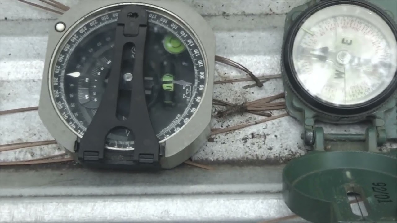 compass prover, brunton pocket transit, military lenstatic