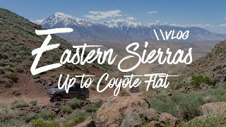 Still fine tuning this vlog as i take a trip with 17 other vehicles in
the middle of eastern sierras. part 1 takes us up through bishop to
coyote flat...