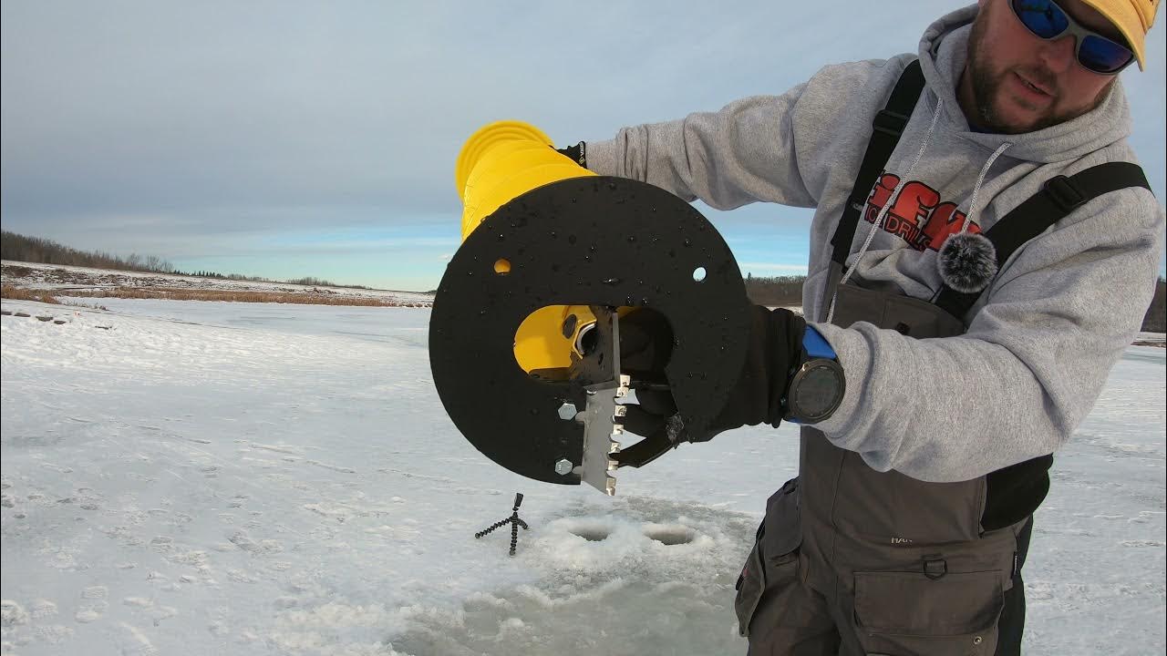Testing out the Jiffy Torch and Jiffy Ice Scout on First Ice YouTube