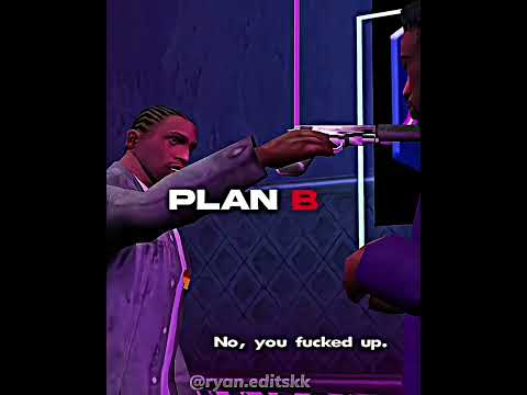 Carl jhonson CJ plan A/plan B/plan C || gta san andreas Edit #shorts #edit #viral #gtasanandreas