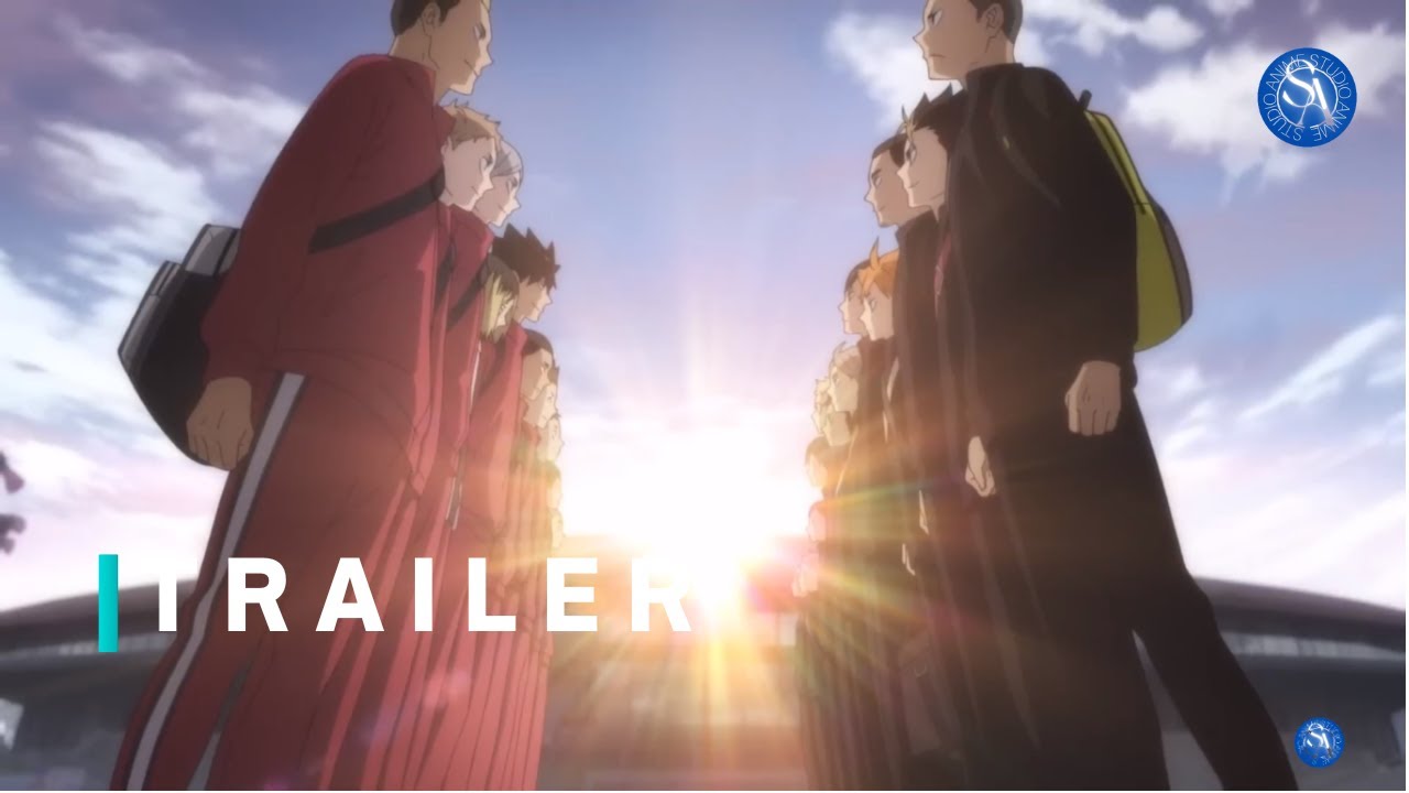 Trailer do primeiro dos dois filmes que vão terminar o anime de Haikyu!!