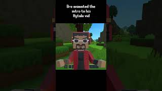 Bro thought he could animate... #hytale #animation #blender
