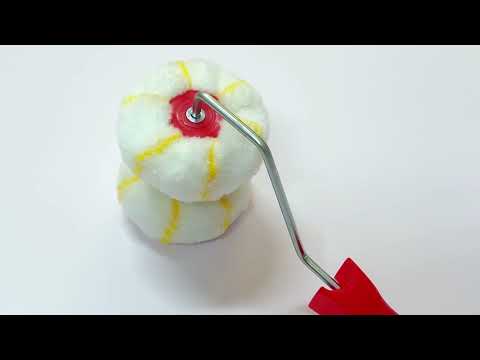 MSN Double Wheel Roof Roller Special-shaped Paint Roller Color Steel Tile Pipe Roller Brush