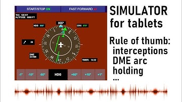 IFR procedures simulator : interceptions, tracking, dme arc, holding, procedure turns, racetrack