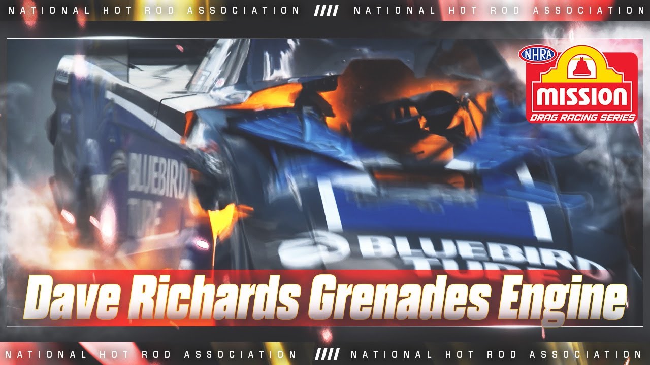 Dave Richards grenades an engine in Norwalk - YouTube