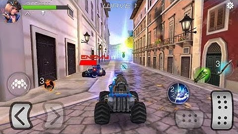 Overload: MOBA Car Shooting (by Suga Studio) - action game for android - gameplay.